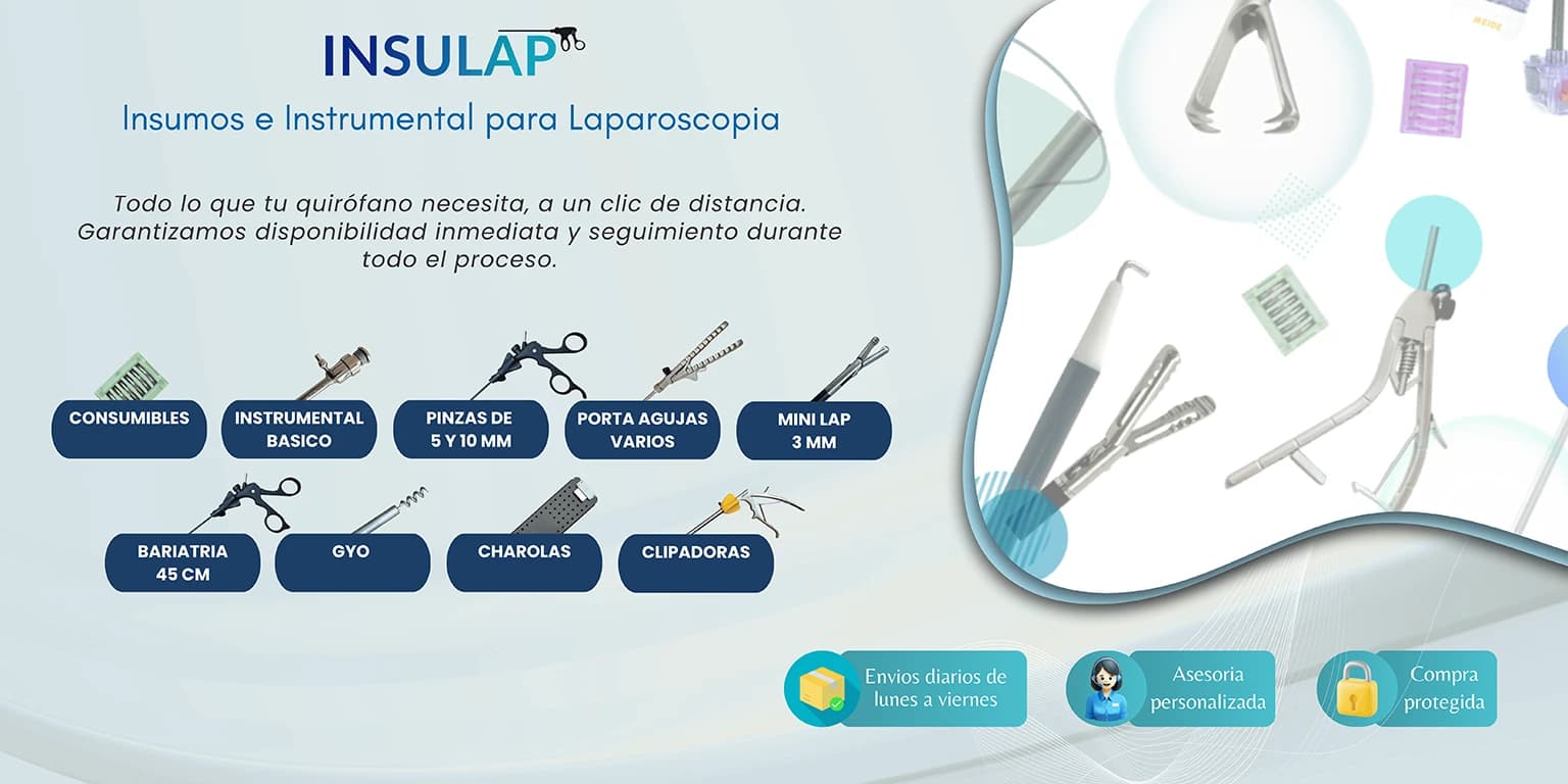 Insulap - Instrumental y consumibles para cirugía laparoscópica